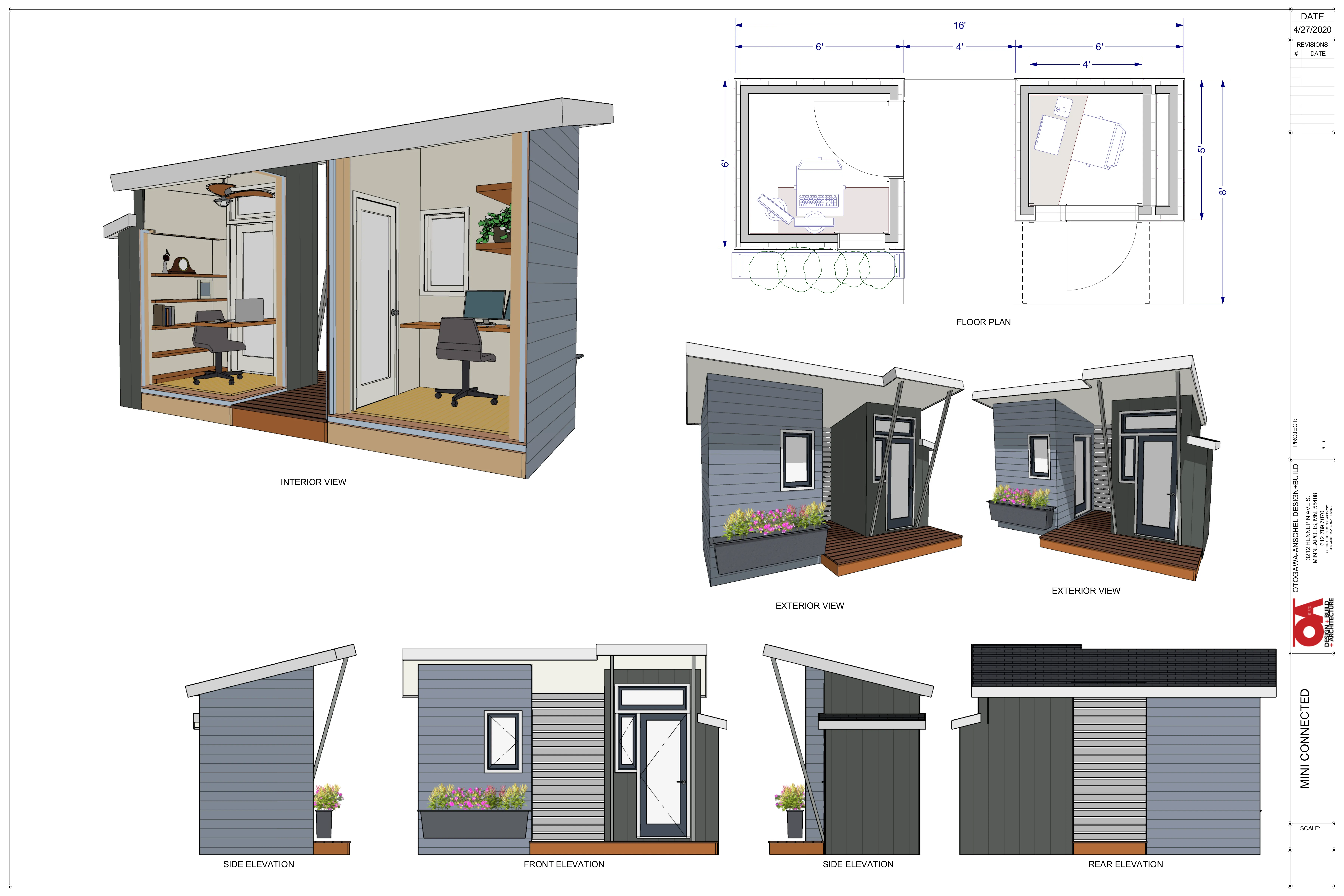 Connected pods